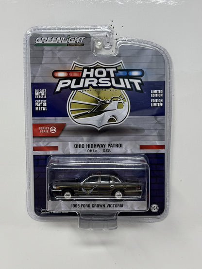 GreenLight Hot Pursuit Ohio Highway Patrol 1995 Ford Crown Victoria 1:64 Diecast