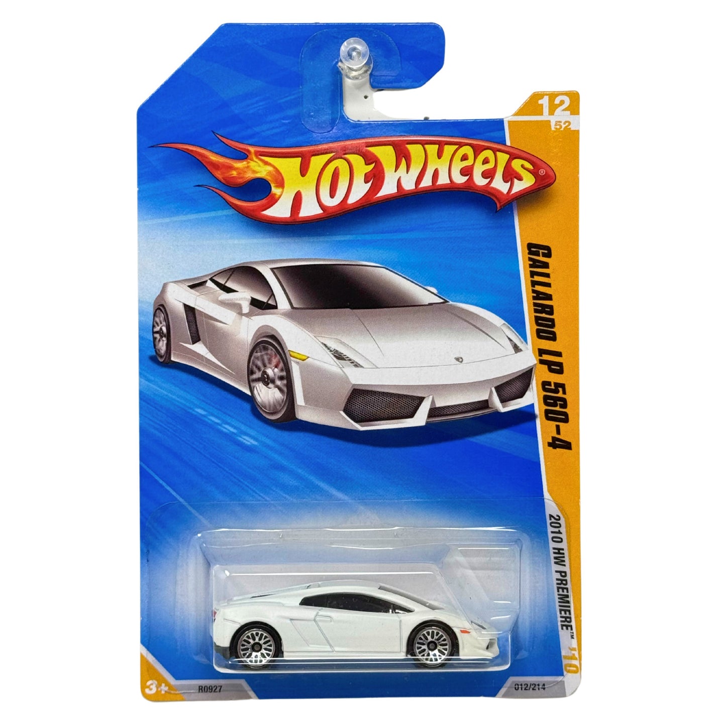 Hot Wheels 2010 HW Premiere Lamborghini Gallardo LP 560-4 1:64 Diecast