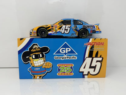Action Nascar Kyle Petty #45 Georgia Pacific Garfield 2003 Intrepid 1:24 Diecast