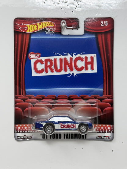 Hot Wheels Nestle Crunch 1981 Ford Fairmont 1:64 Diecast Real Riders