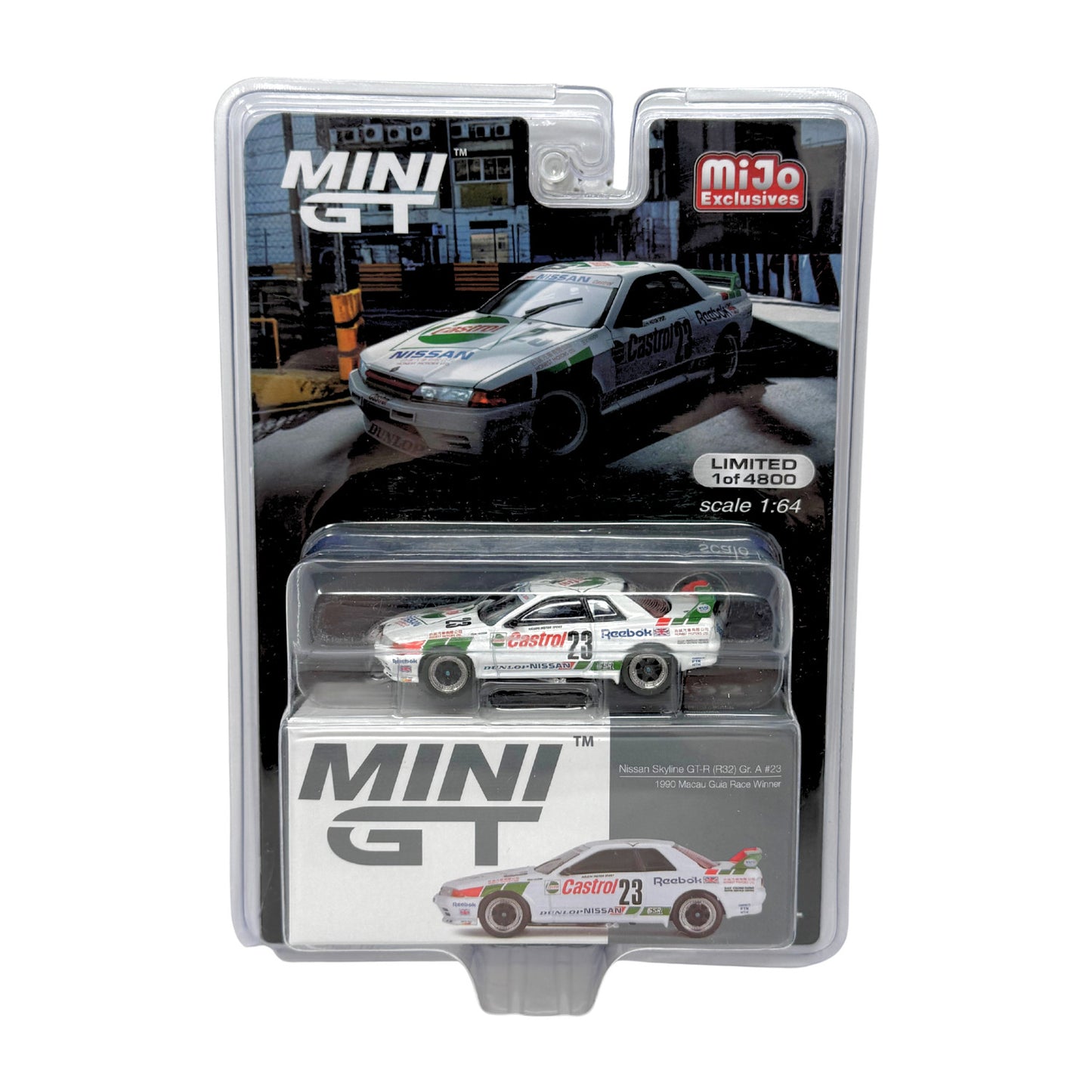Mini GT MiJo Exclusives Nissan Skyline GT-R R32 #23 1:64 Diecast