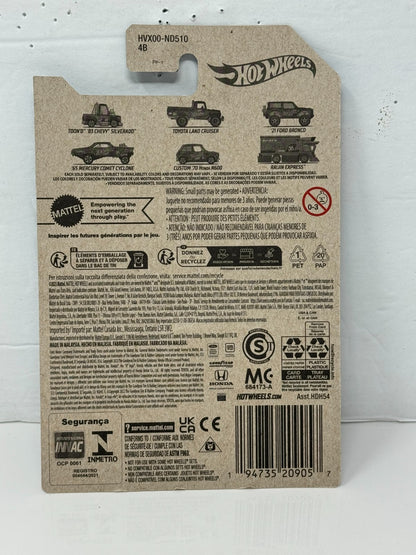 Hot Wheels Pearl and Chrome Toon'D 1983 Chevy Silverado 1:64 Diecast