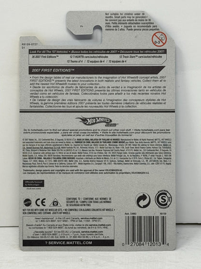 Hot Wheels 2007 First Editions Volkswagen Golf GTI White 1:64 Diecast