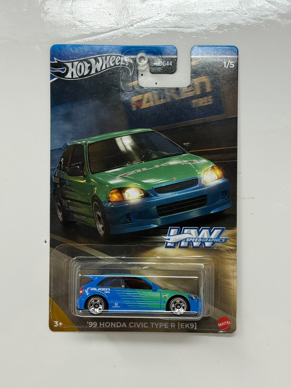 Hot Wheels Speed Graphics 1999 Honda Civic Type R EK9 1:64 Diecast