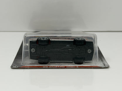 Hot Wheels Camaro Fifty 1985 Chevrolet Camaro IROC-Z 1:64 Diecast Silver