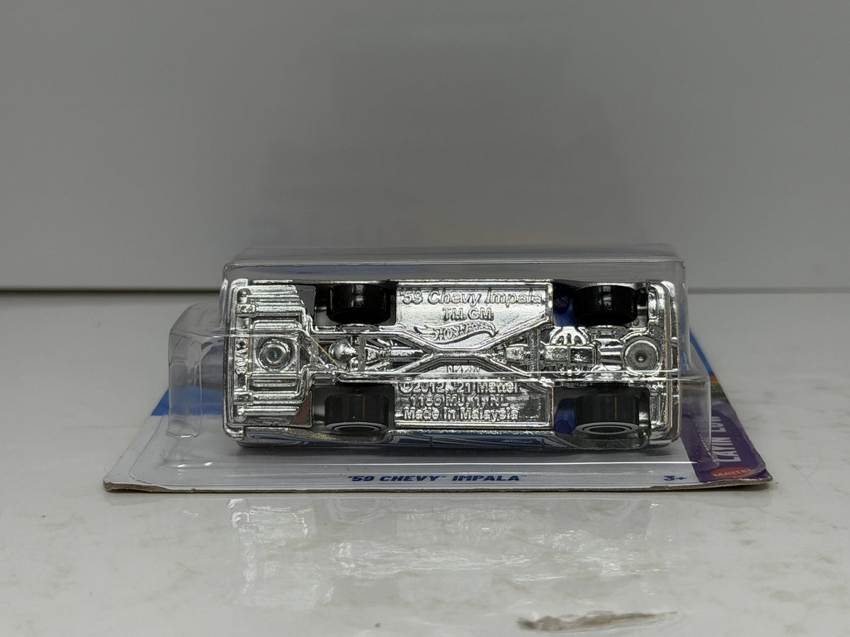 Hot Wheels ZAMAC Layin' Low 1959 Chevrolet Impala 1:64 Diecast
