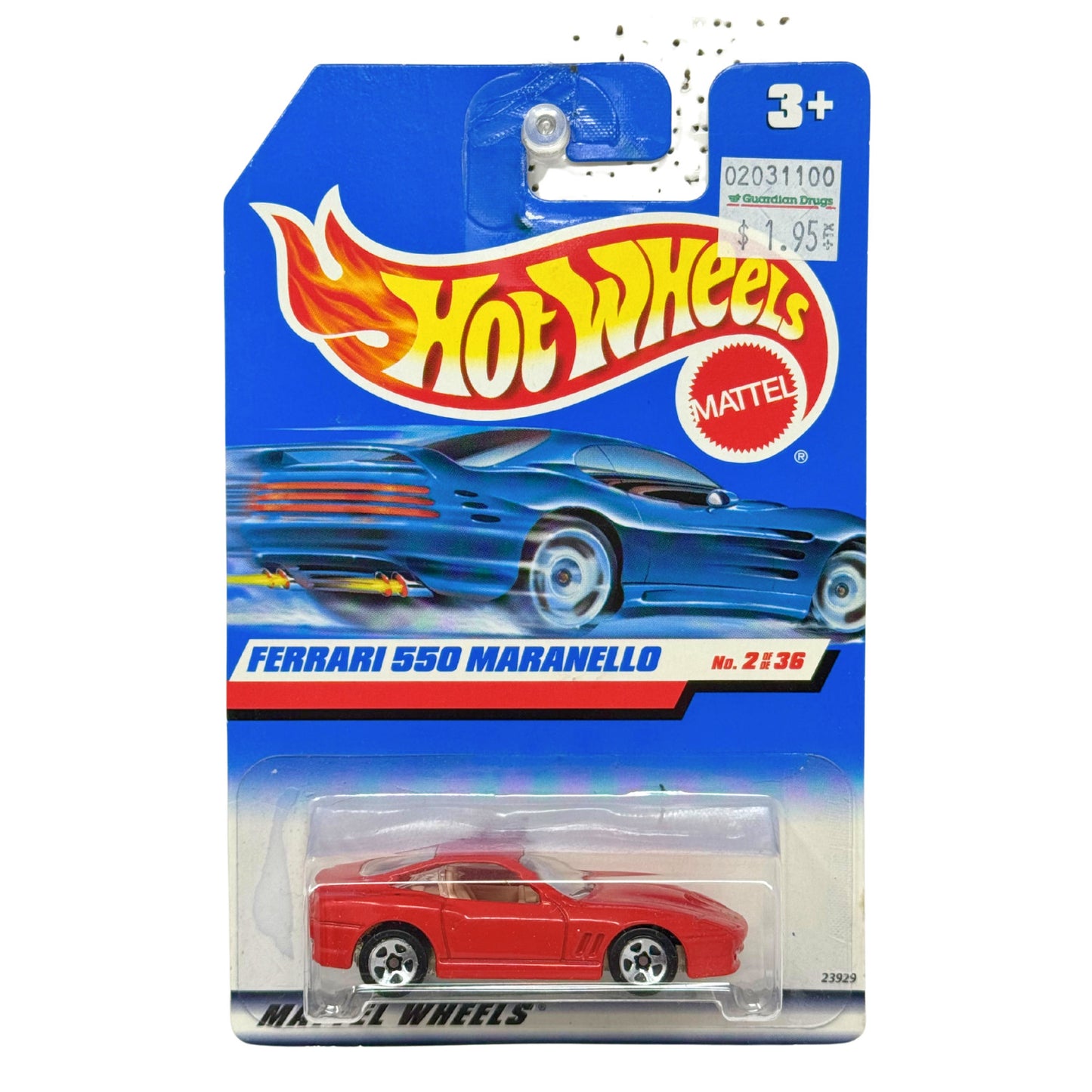 Hot Wheels Ferrari 550 Maranello 1:64 Diecast