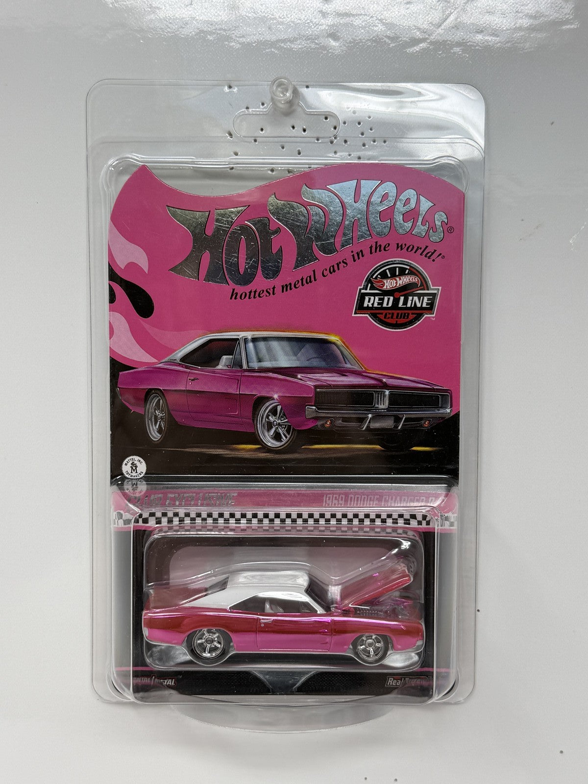 Hot Wheels RLC Red Line Club 1969 Dodge Charger R/T Club Exclusive 1:64 Diecast