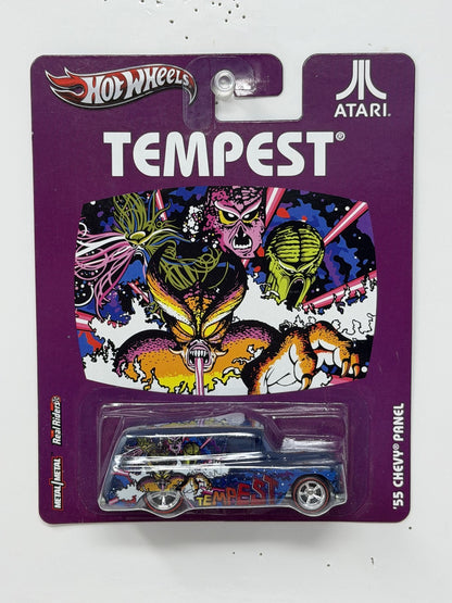 Hot Wheels Atari Tempest 1955 Chevrolet Panel 1:64 Diecast Real Riders
