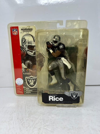 McFarlane NFL Jerry Rice Oakland Raiders Series 5 Figure