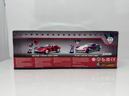 Jada Toys DC Comics The Joker 2009 Chevrolet Corvette Stingray 1:24 Diecast