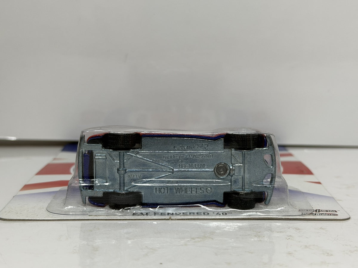 Hot Wheels The Who Fat Fendered '40 1:64 Diecast Real Riders