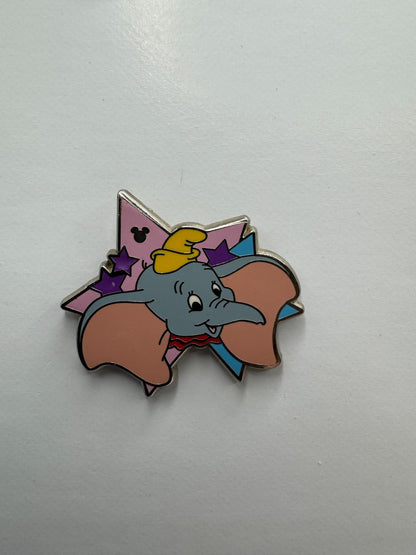 WDW Disney Dumbo Character Stars Hidden Mickey Trading Pin DC1S2