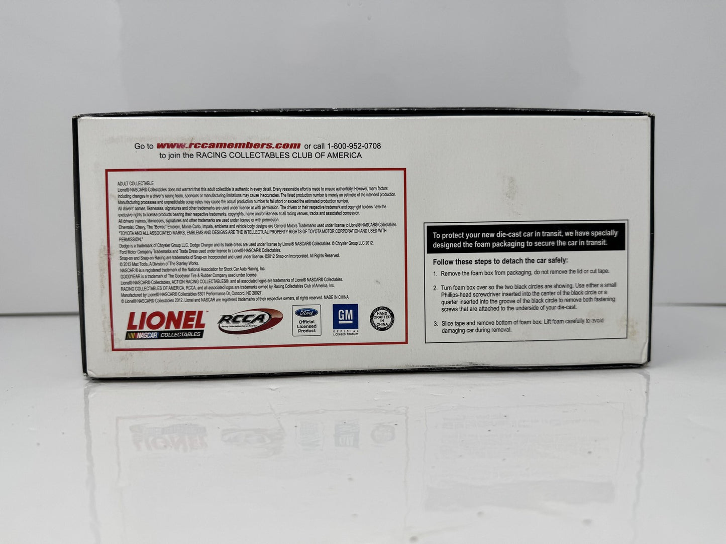 Lionel NASCAR Tony Stewart #14 Office Depot ICE 2012 Chevy Impala 1:24 Diecast