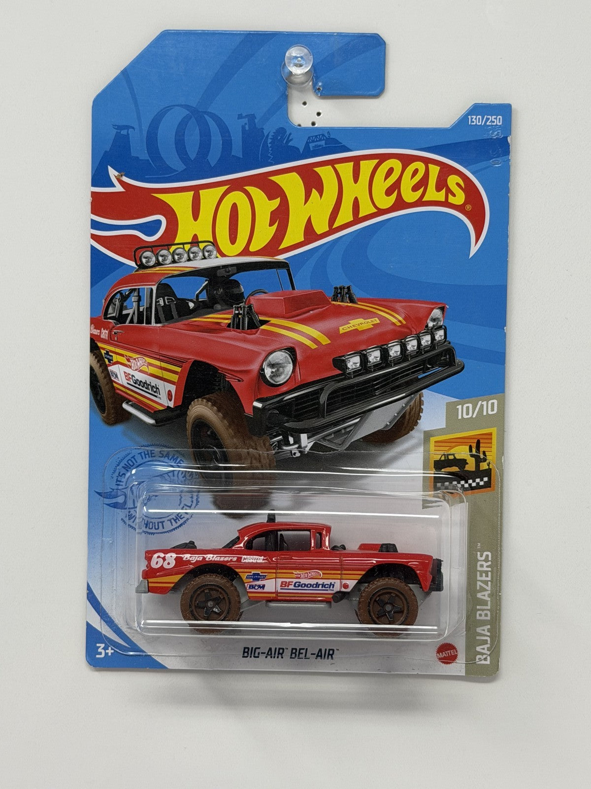 Hot Wheels Baja Blazers Big-Air Bel-Air Red 1:64 Diecast