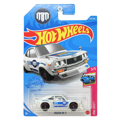 Hot Wheels Super Treasure Hunt Mazda RX-3 HW Drift 1:64 Diecast