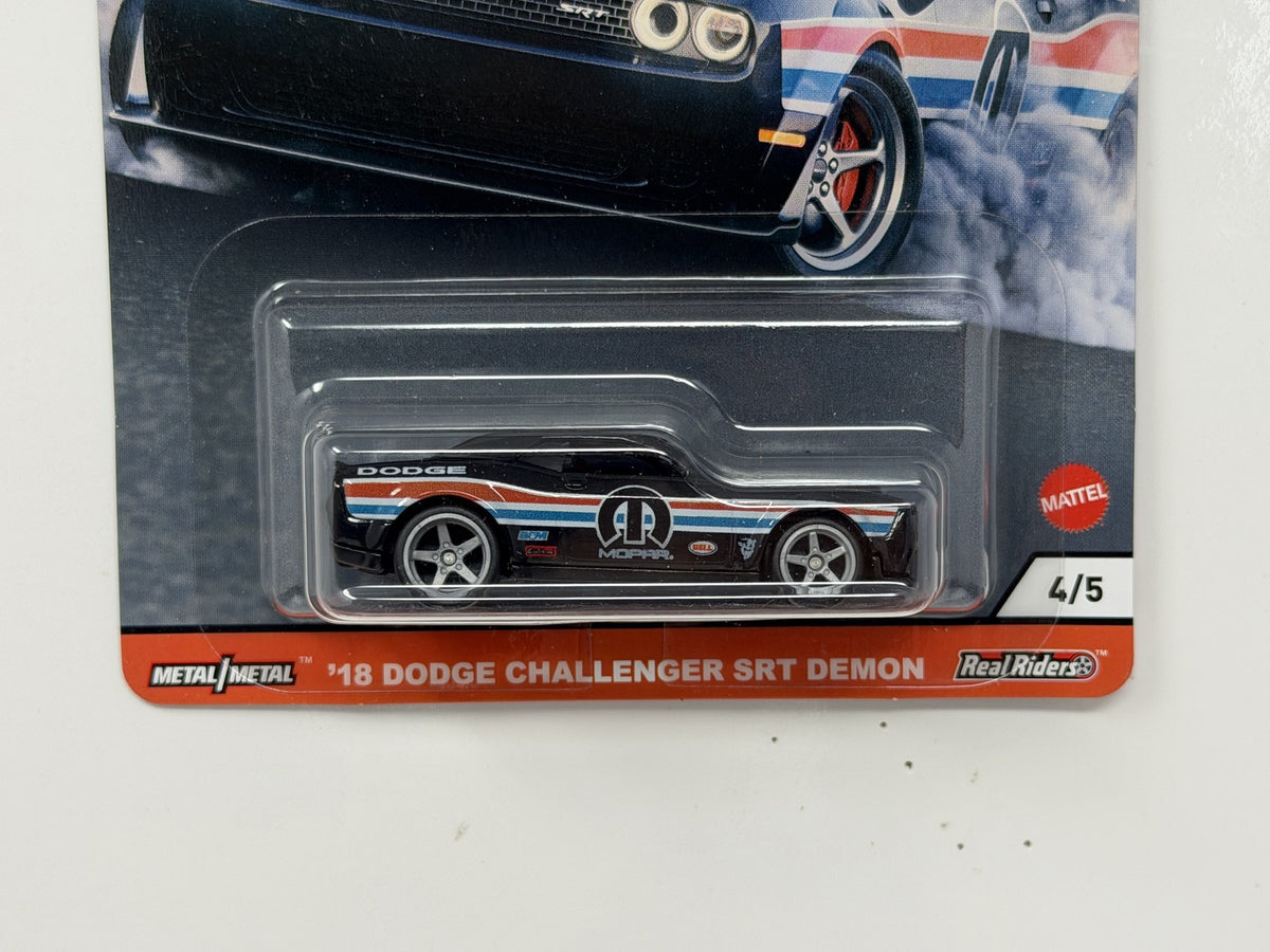 Hot Wheels Premium Power Trip 2018 Dodge Challenger SRT Demon 1:64 Diecast