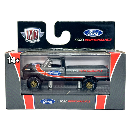 M2 Machines Ford Performance 1972 Ford F-250 Custom 4x4 1:64 Diecast