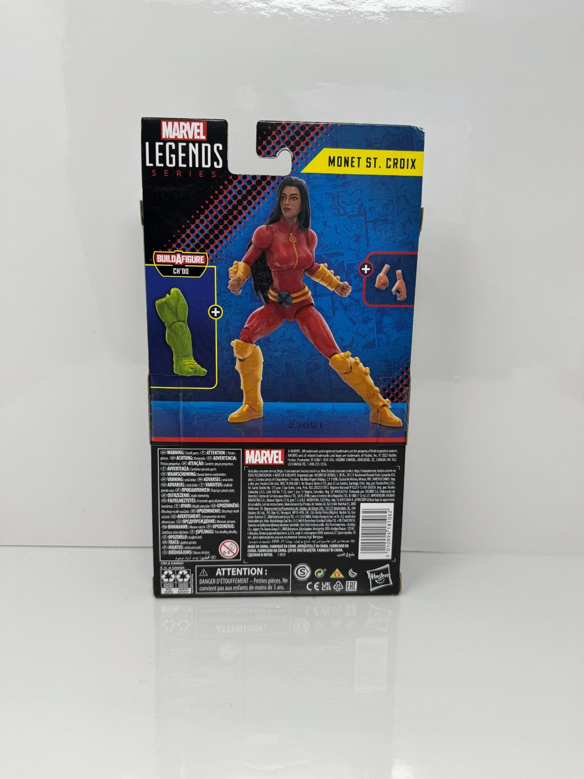 Marvel Legends X-Men Monet St Croix Action Figure w/ Ch’od BAF Piece