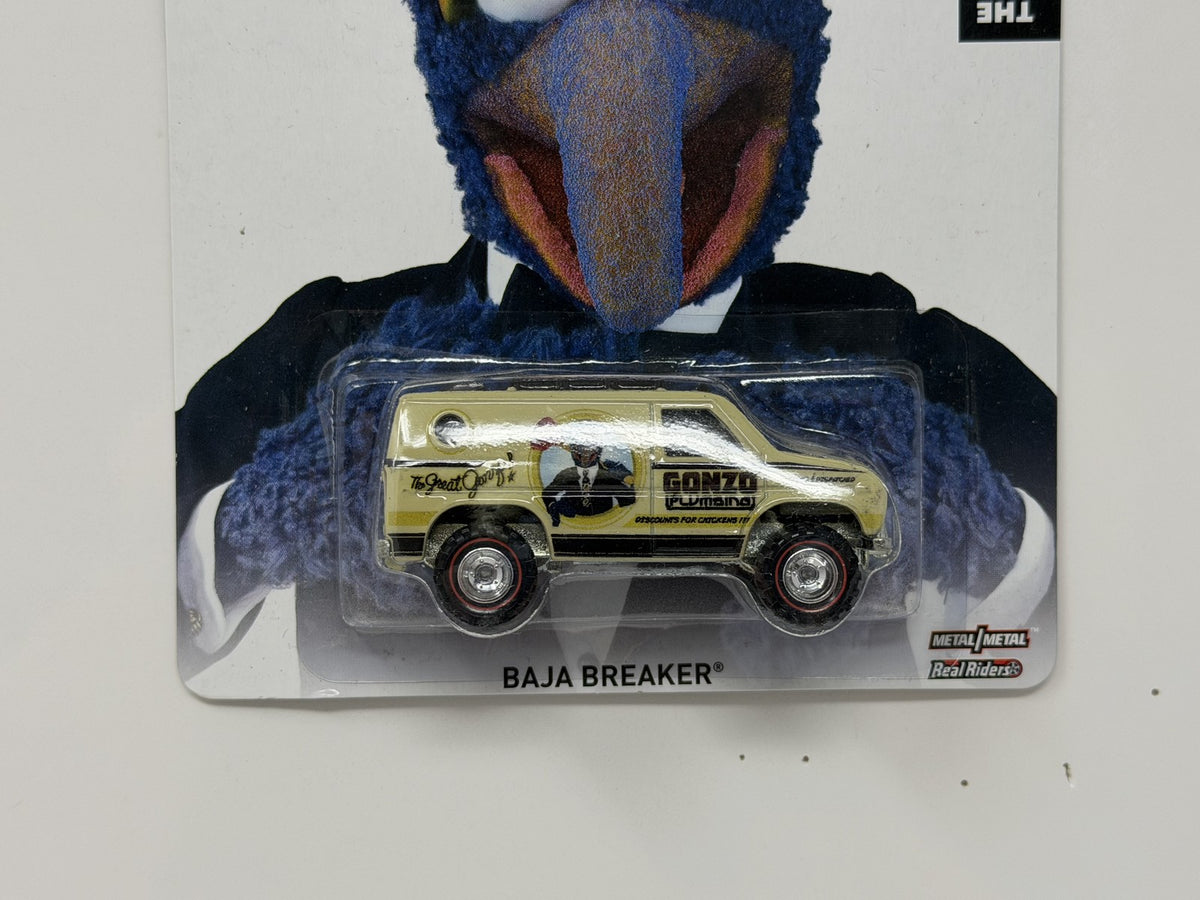 Hot Wheels The Muppets Gonzo Baja Breaker 1:64 Diecast Real Riders