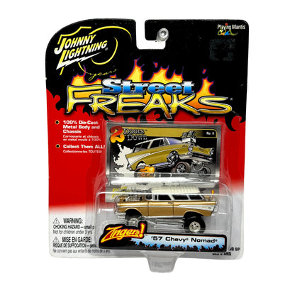 Johnny Lightning Street Freaks 1957 Chevy Nomad Zingers 1:64 Diecast