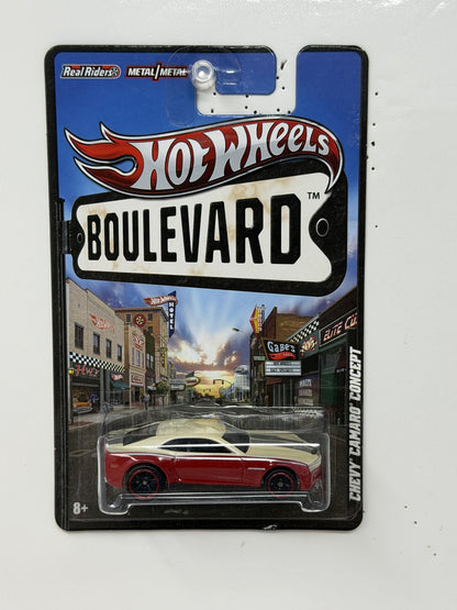 Hot Wheels Boulevard Chevy Camaro Concept 1:64 Diecast Real Riders