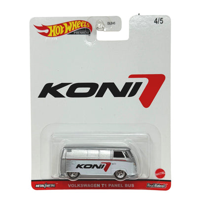 Hot Wheels Premium Koni Volkswagen T1 Panel Bus 1:64 Diecast