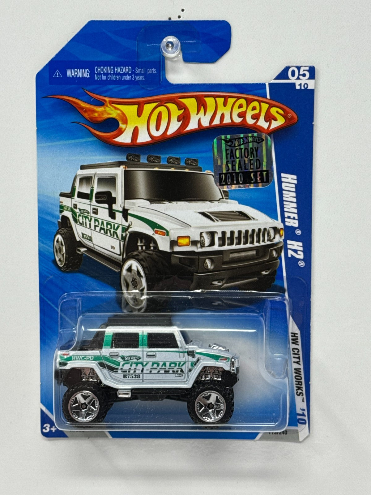 Hot Wheels City Works Hummer H2 1:64 Diecast Factory Sealed V2