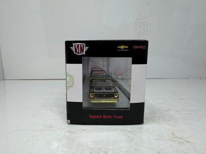 M2 Machines Square Body Truck Chevrolet GMC 3 Truck CHASE Set 1:64 Diecast