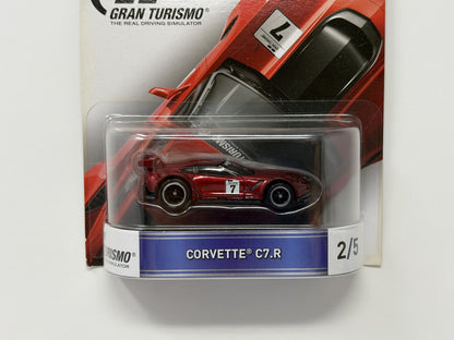 Hot Wheels Retro Entertainment Gran Turismo Corvette C7.R 1:64 Diecast Red