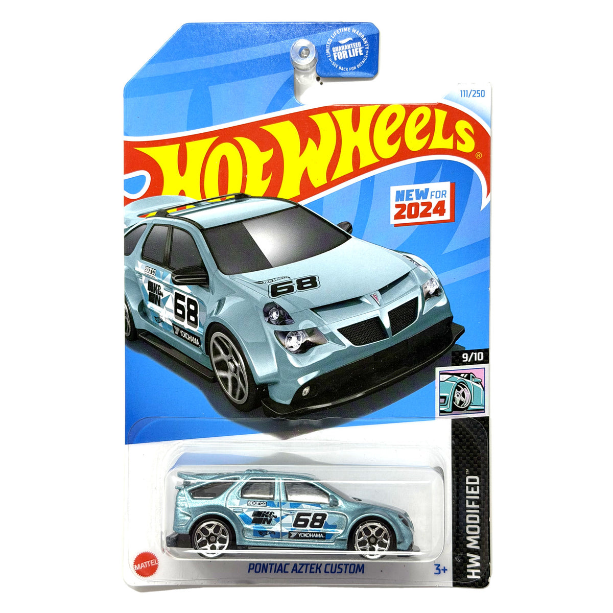 Hot Wheels HW Modified Pontiac Aztek Custom 1:64 Diecast Blue U.S. Card