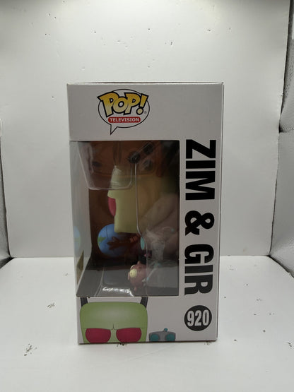 Funko Pop! Television Invader Zim #920 Zim & GIR Hot Topic Vinyl Figures