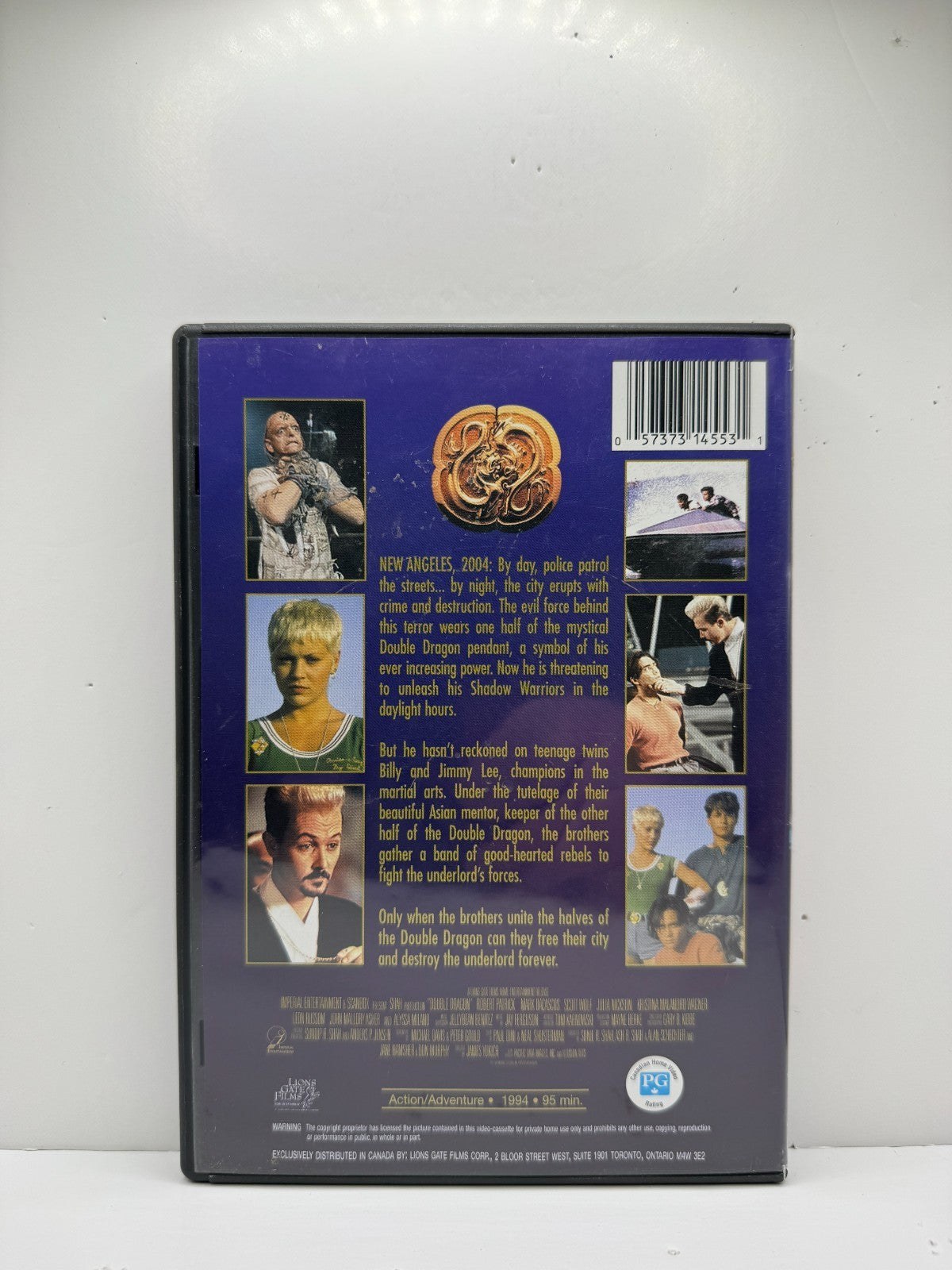 Double Dragon (DVD) Video Game Action