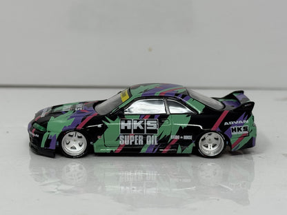 Kaido House MINI GT Nissan Skyline GT-R (R33) HKS Power 1:64 Diecast