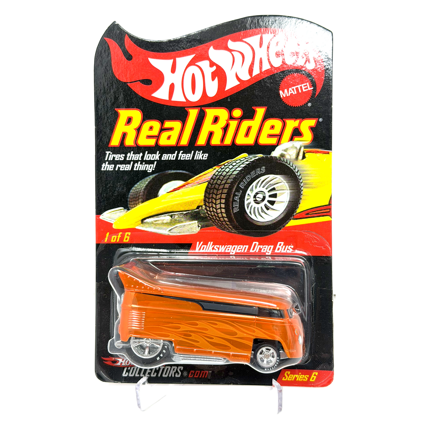 Hot Wheels Real Riders Series 6 Volkswagen Drag Bus 1:64 Diecast 9287/11000
