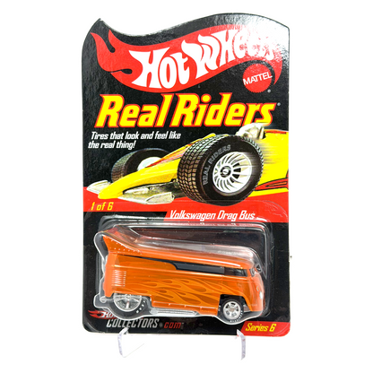 Hot Wheels Real Riders Series 6 Volkswagen Drag Bus 1:64 Diecast 9287/11000