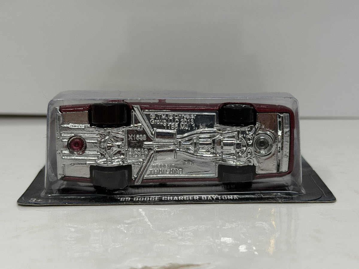 Hot Wheels Fast & Furious 6 1969 Dodge Charger Daytona 1:64 Diecast Burgundy V2