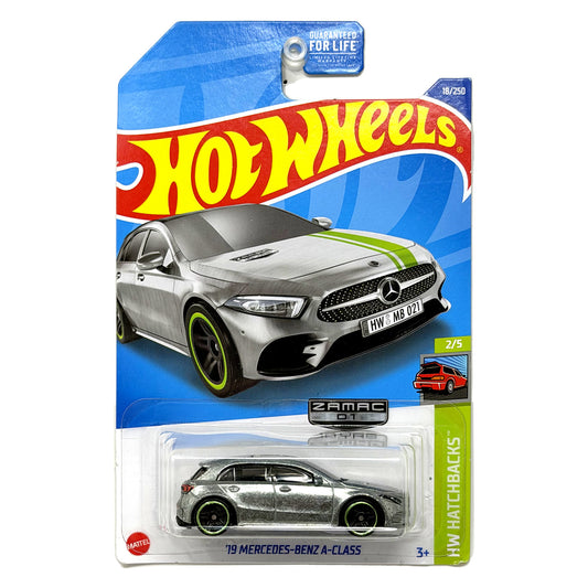 Hot Wheels ZAMAC HW Hatchbacks 2019 Mercedes-Benz A-Class 1:64 Diecast
