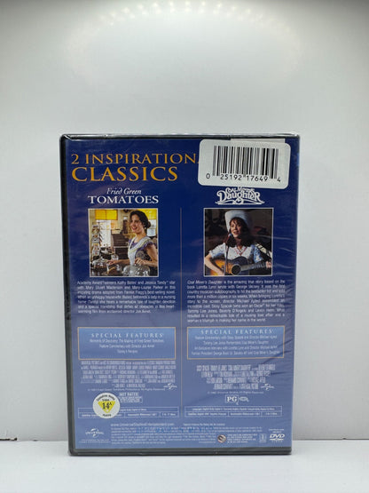 Coal Miner's Daughter / Fried Green Tomatoes (DVD) Movie Collection Sealed!!!