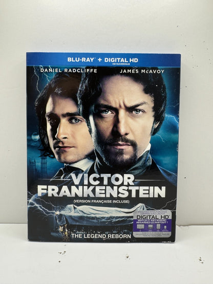 Victor Frankenstein (Blu-ray) James McAvoy Sci-Fi Good Condition!!!