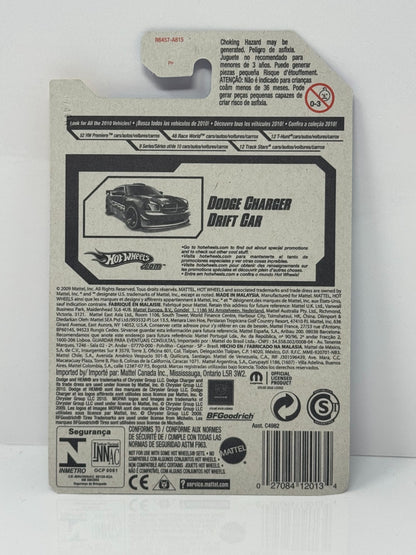 Hot Wheels Premiere Dodge Charger Drift Car 1:64 Diecast Blue Silver