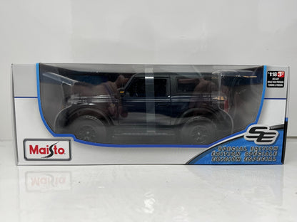 Maisto 2021 Ford Bronco Wildtrak Special Edition 1:18 Diecast