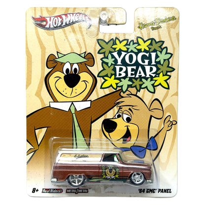 Hot Wheels Yogi Bear 1964 GMC Panel 1:64 Diecast Real Riders