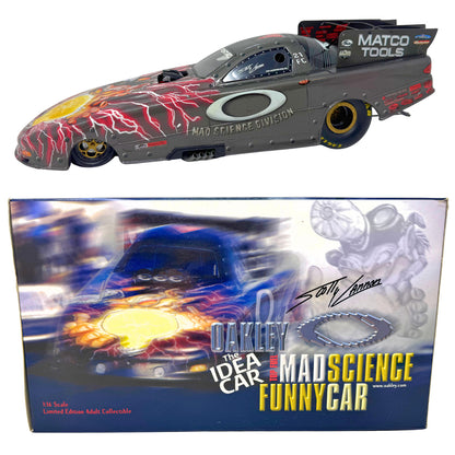 Milestone Scotty Cannon NHRA Oakley Mad Science Idea Car Funny Car 1:16 Scale