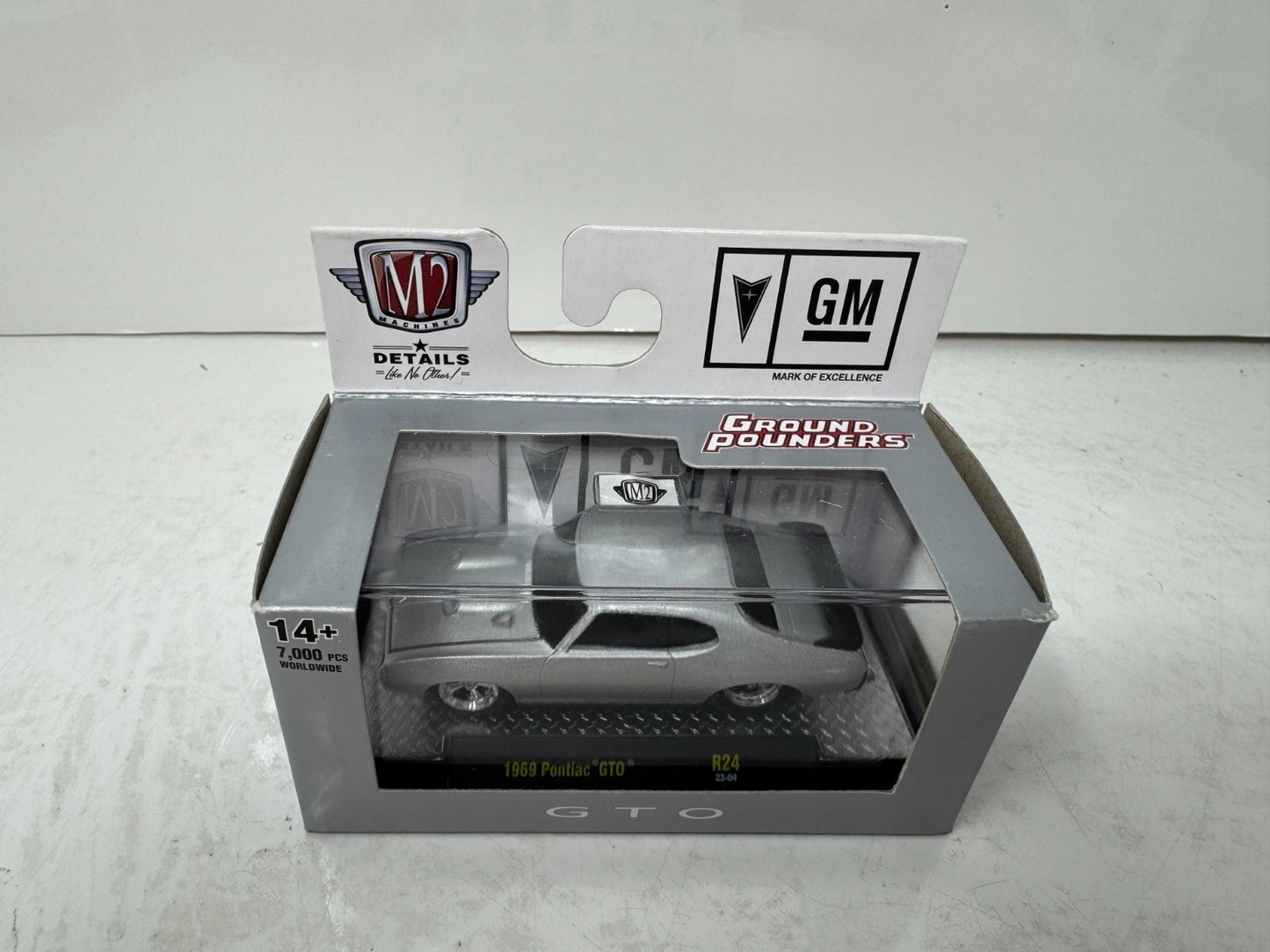M2 Machines Ground Pounders 1969 Pontiac GTO 1:64 Diecast