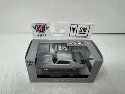 M2 Machines Ground Pounders 1969 Pontiac GTO 1:64 Diecast