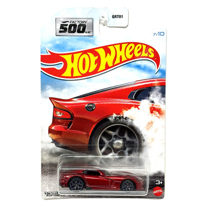 Hot Wheels Factory 500 2013 SRT Viper 1:64 Diecast Red