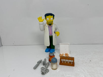 Simpsons World of Springfield Hospital Doctor Set Playmates Diorama