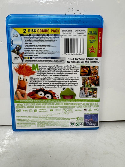 The Muppets (Blu-ray) Disney Family Musical Comedy Movie