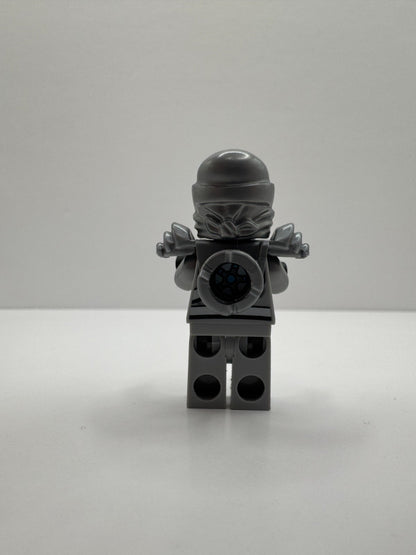 LEGO Ninjago Titanium Zane Minifigure with Silver Armor